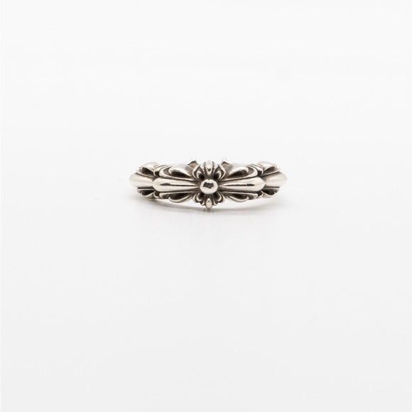 chrome hearts baby double floral ring